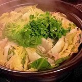 冬に最適★白菜と豚バラとチンゲン菜のミルフィーユ鍋